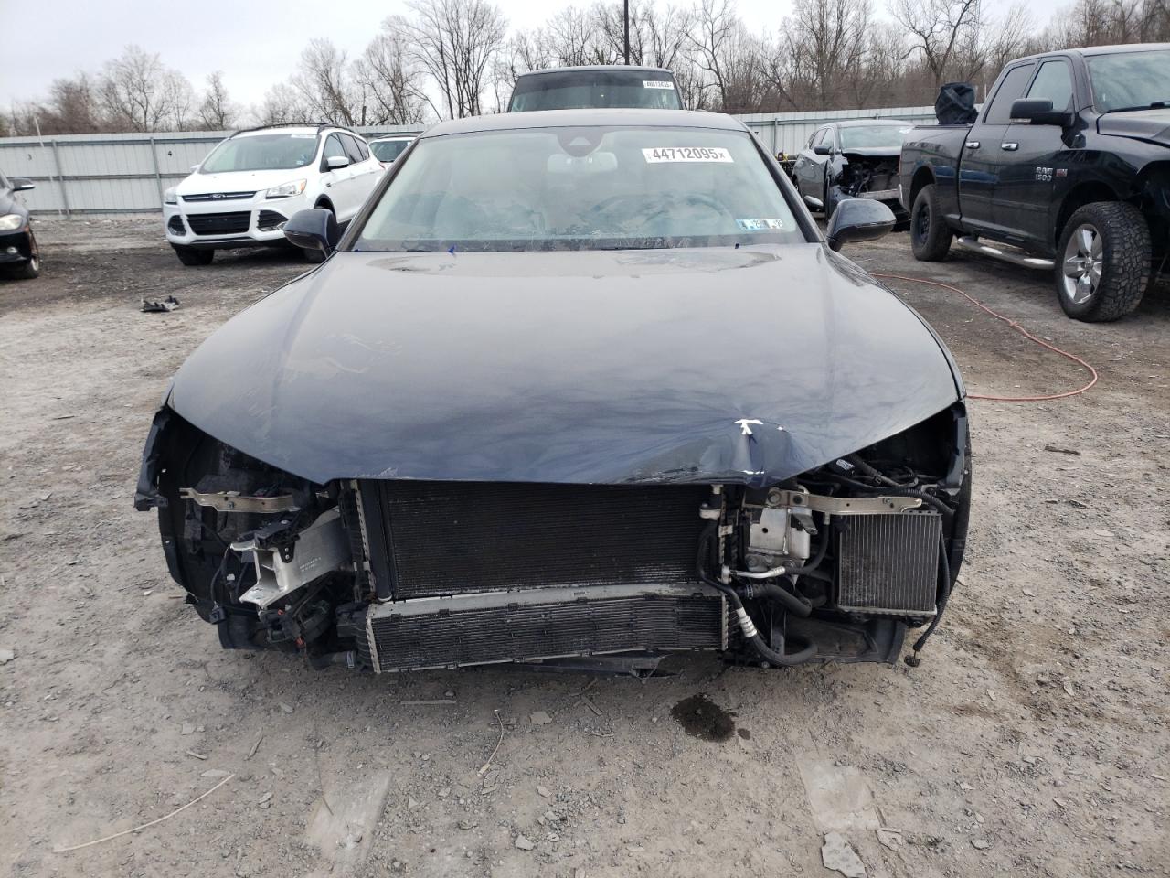 2013 Audi A7 VIN WAU2GAFC5DN152857 Copart auction photo, front end damage thumbnail 5