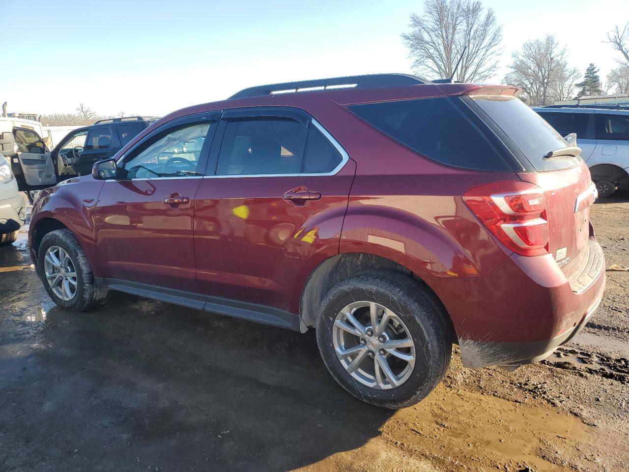 2017 Chevrolet Equinox VIN 2GNALCEK6H6249968 Copart auction photo, side damage thumbnail 2