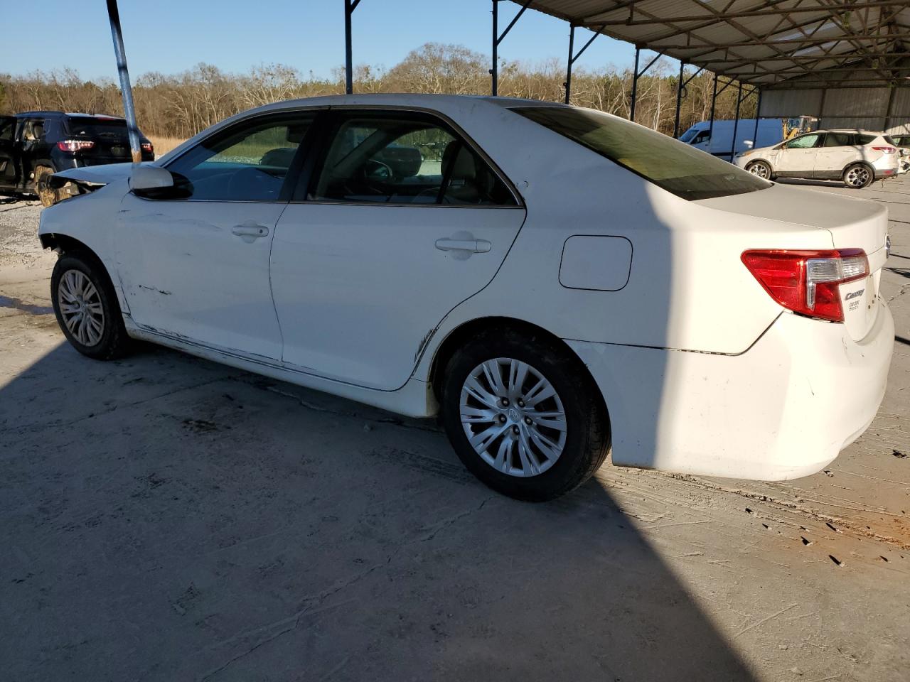 2012 Toyota Camry VIN 4T1BF1FK2CU625563 Copart auction photo, front end damage thumbnail 2