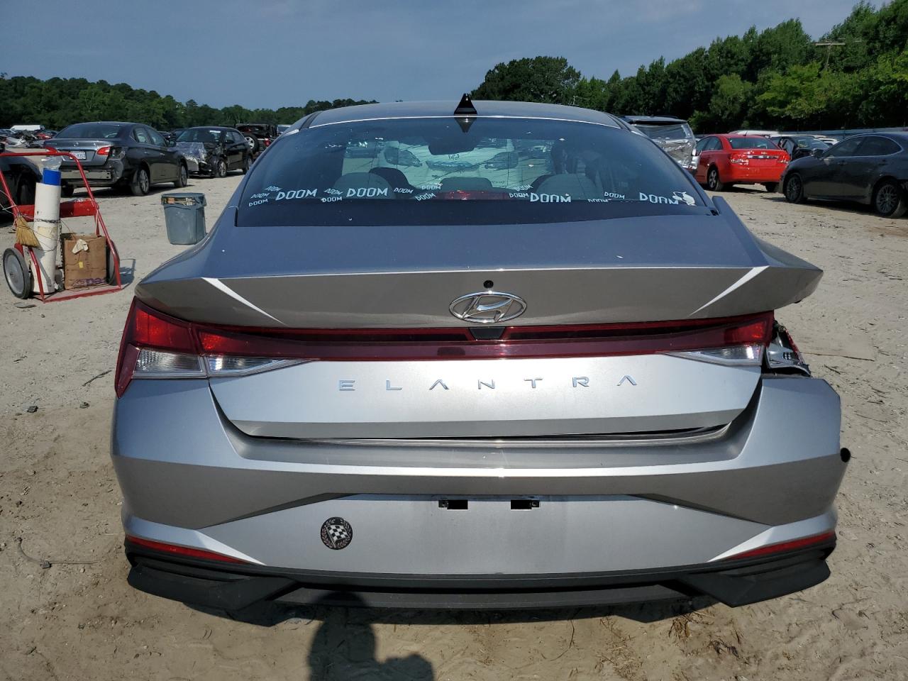 2023 Hyundai Elantra VIN 5NPLL4AG4PH110439 Copart auction photo, mechanical / all over damage thumbnail 6