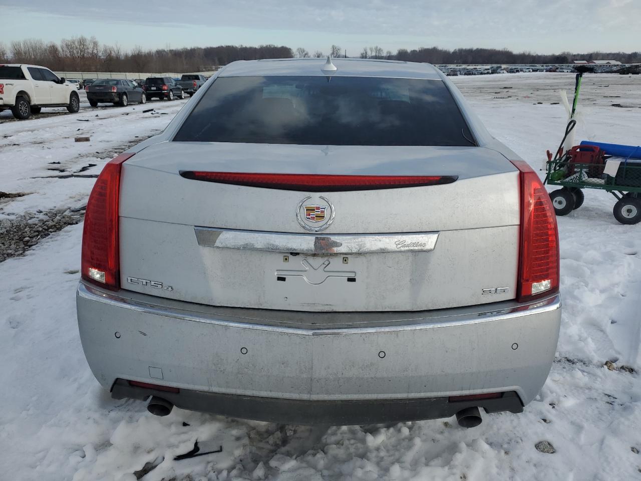 2011 Cadillac CTS VIN 1G6DS5ED7B0162895 Copart auction photo, front end damage thumbnail 6