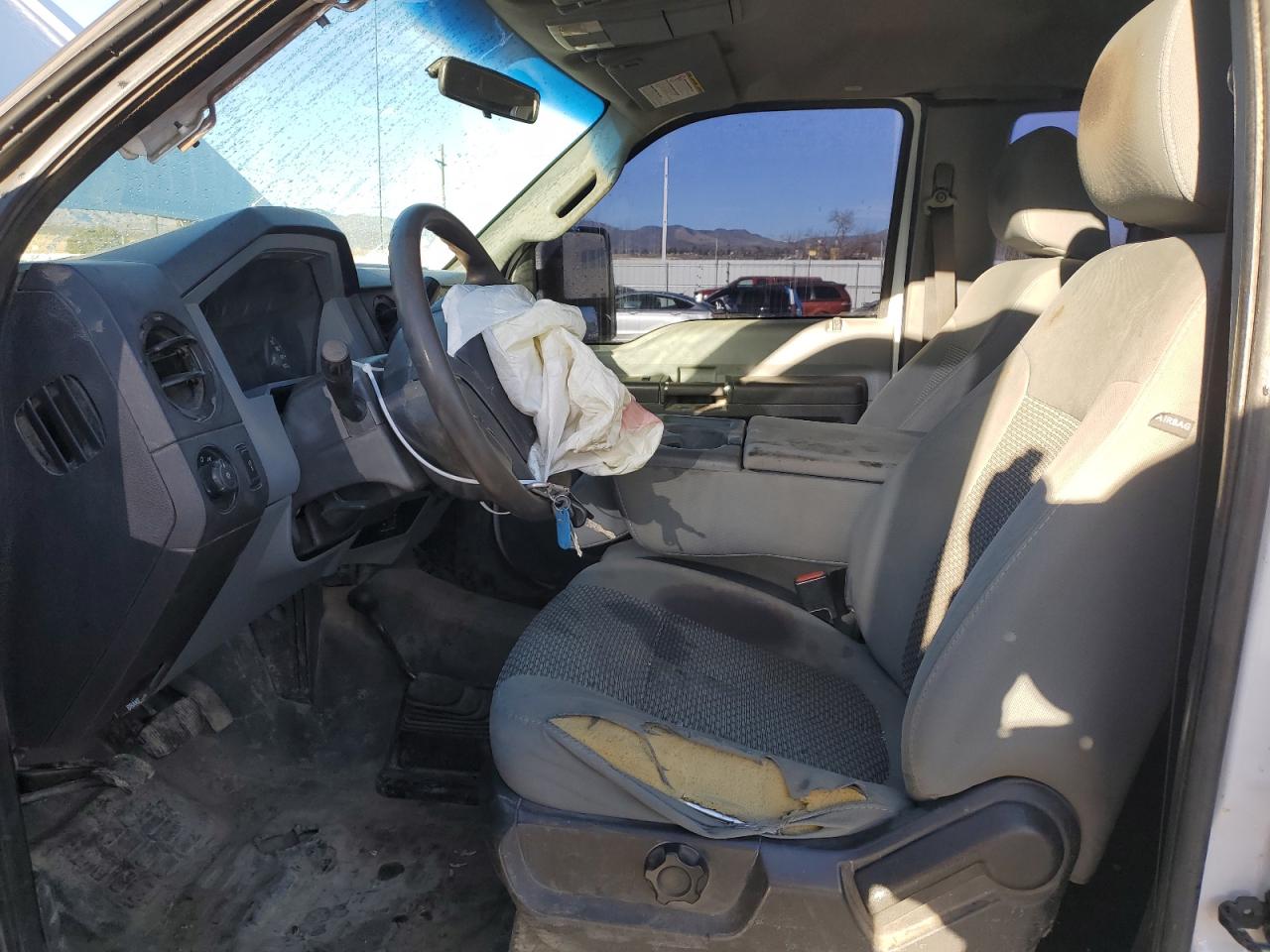 2012 Ford F250 VIN 1FT7X2B61CEA39694 Copart auction photo, front end / rear end damage thumbnail 7
