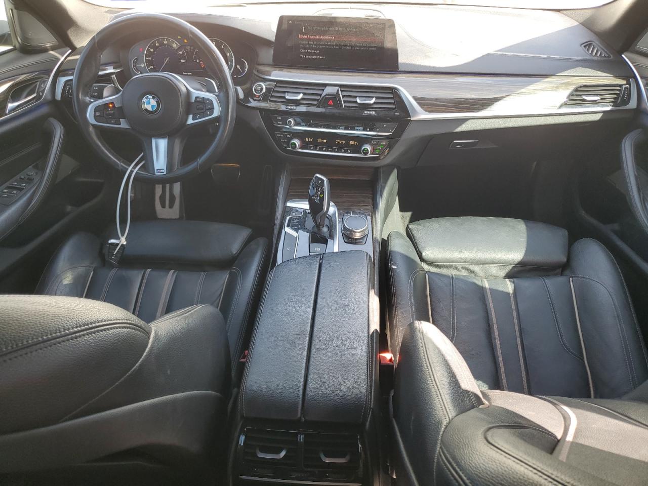2017 BMW 5er VIN WBAJE5C35HG477726 Copart auction photo, side damage thumbnail 8