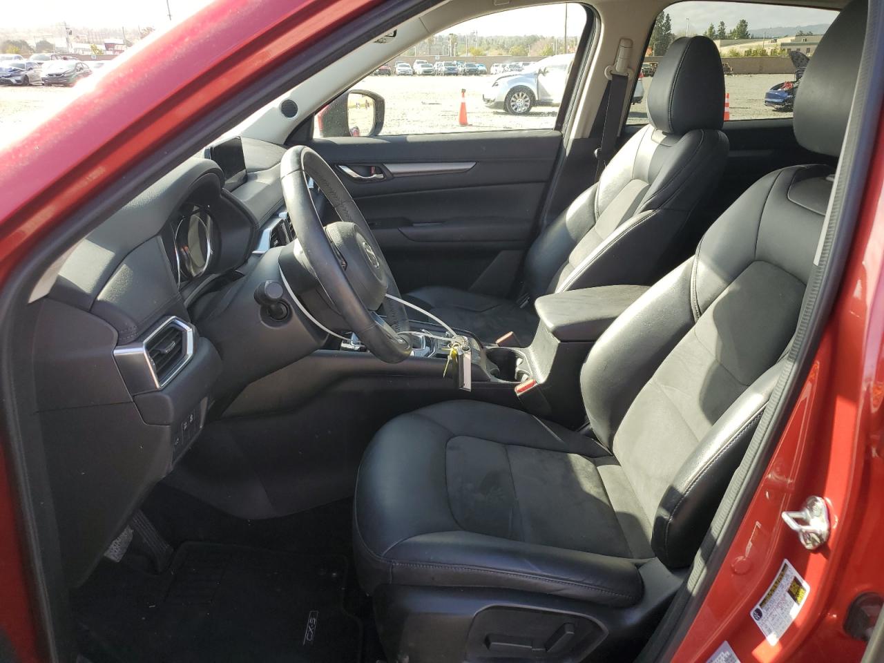 2018 Mazda CX-5 VIN JM3KFACM6J0334327 Copart auction photo, front end damage thumbnail 7