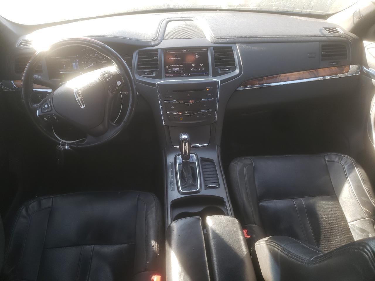 2013 Lincoln MKS VIN 1LNHL9DK8DG608870 Copart auction photo, front end / side damage thumbnail 8