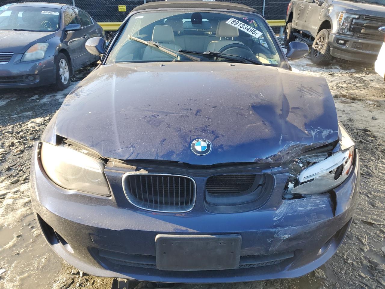 2013 BMW 1er VIN WBAUL7C56DVU09909 Copart auction photo, front end damage thumbnail 5