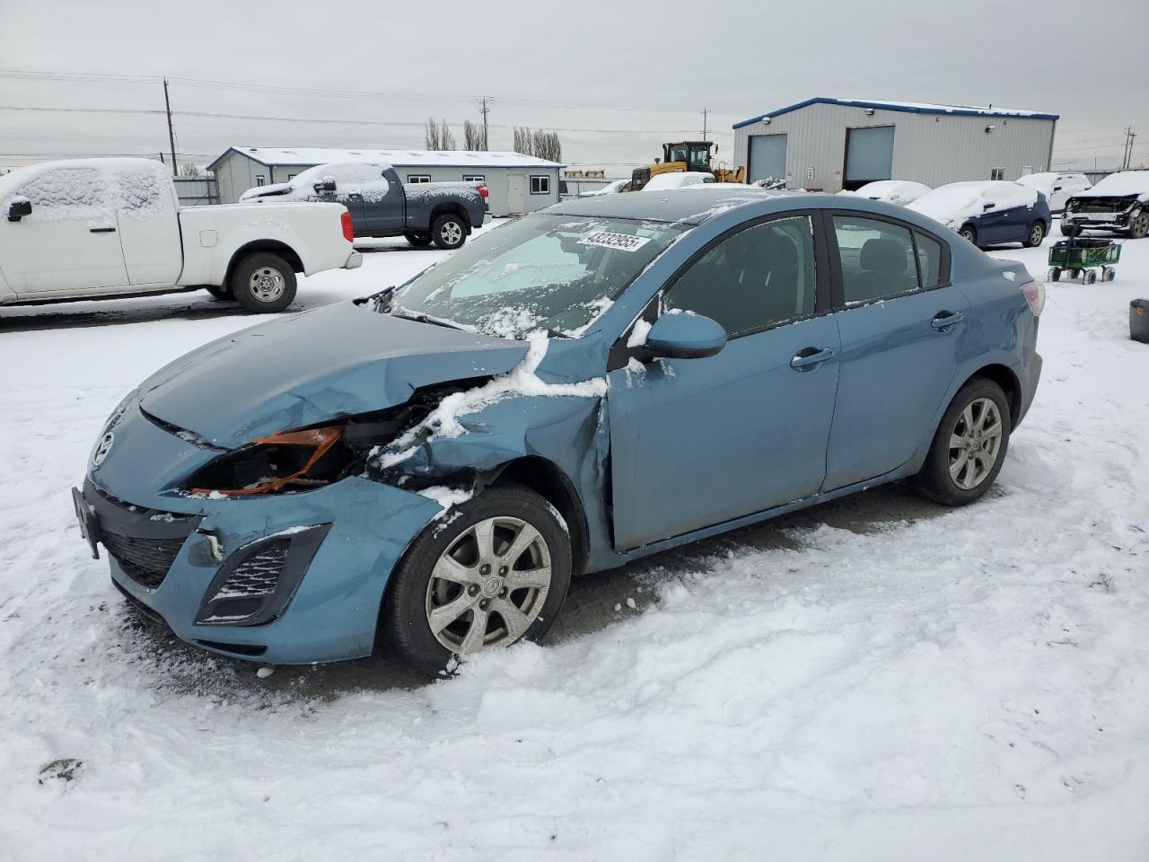 2010 Mazda 3 VIN JM1BL1SG9A1295675 - Copart auction photo