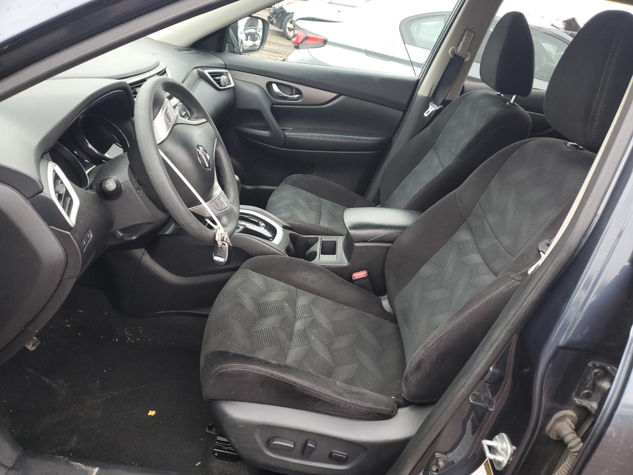 2014 Nissan Rogue VIN 5N1AT2MV0EC828239 Copart auction photo, front end / side damage thumbnail 7