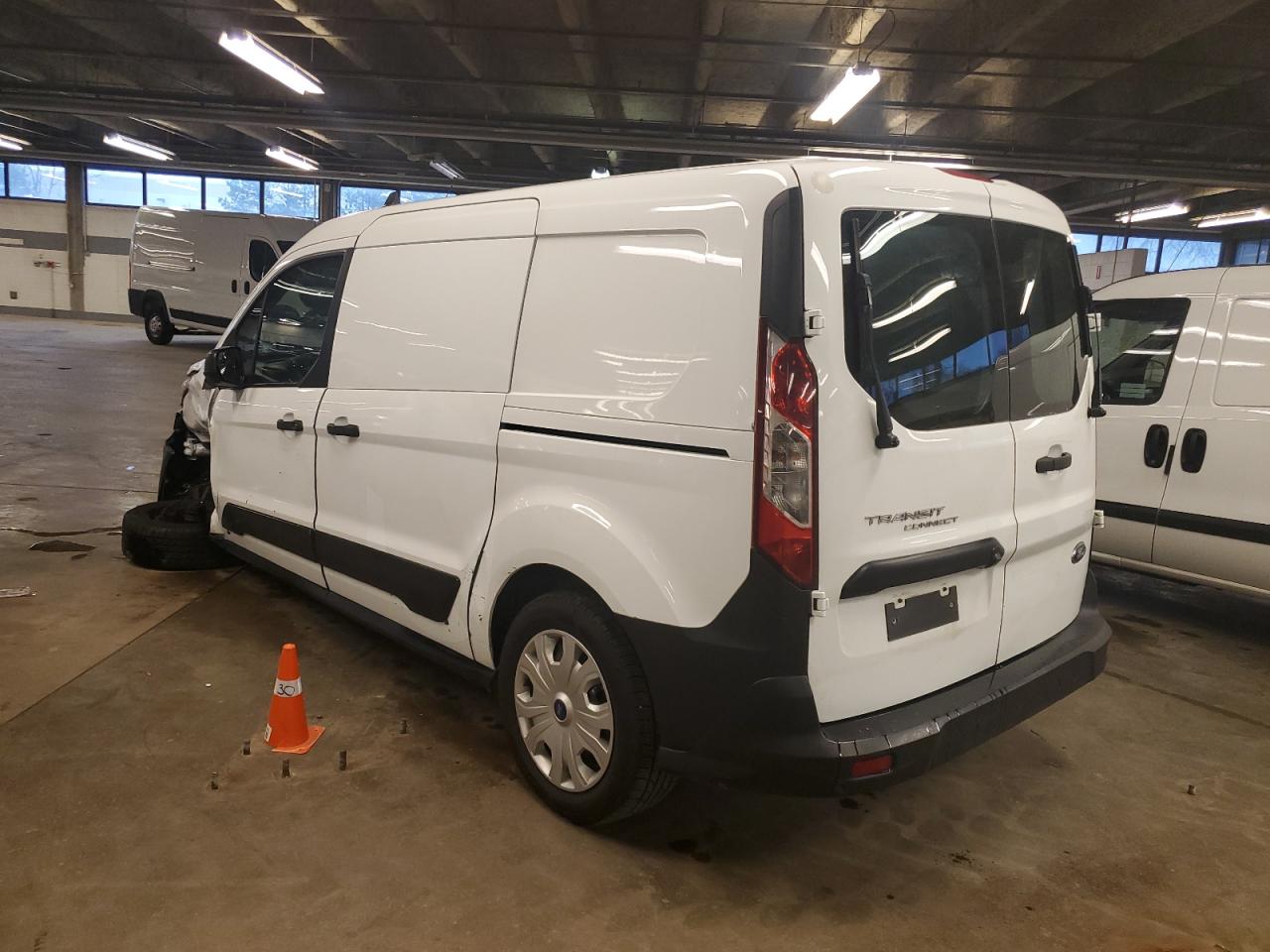 2020 Ford Transit VIN NM0LS7E20L1443884 Copart auction photo, front end damage thumbnail 2
