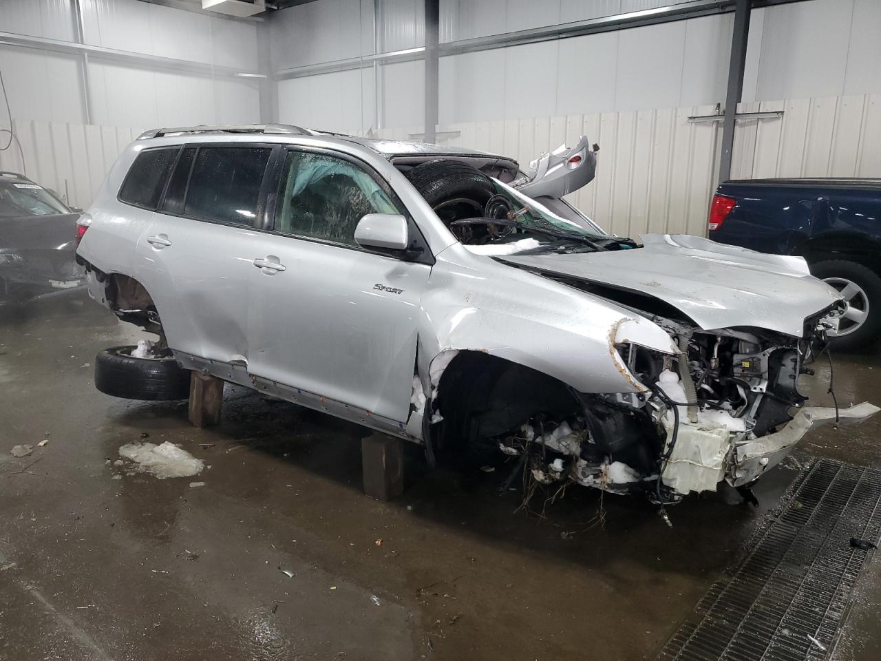 2009 Toyota Highlander VIN JTEES43A792145674 Copart auction photo, all over damage thumbnail 4