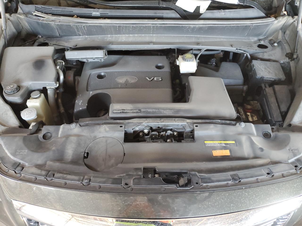 2013 Infiniti JX VIN 5N1AL0MN2DC307851 Copart auction photo, rear end damage thumbnail 12