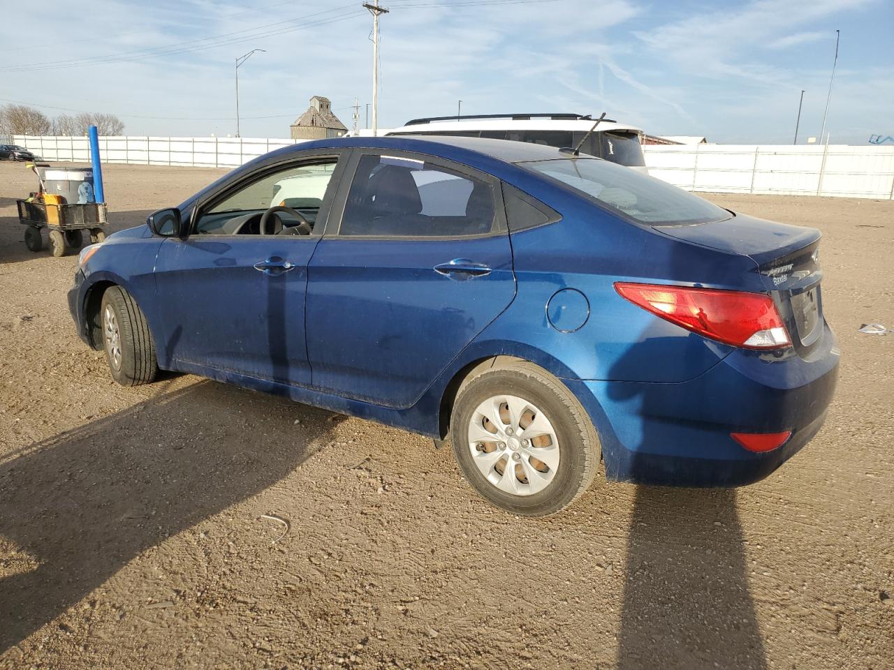 2017 Hyundai Accent VIN KMHCT4AE5HU203861 Copart auction photo, front end damage thumbnail 2