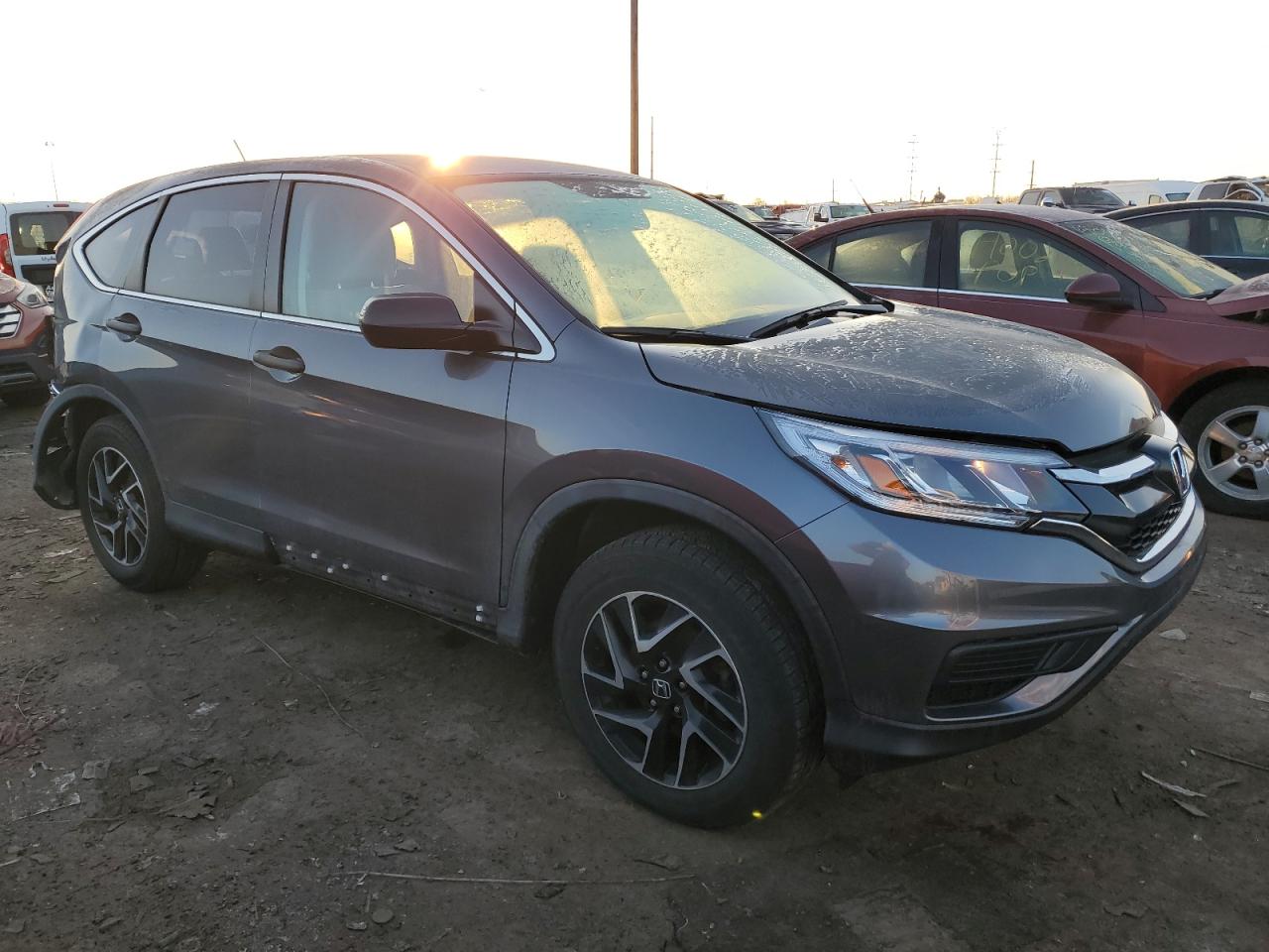 2016 Honda CR-V VIN 5J6RM4H42GL126647 Copart auction photo, rear end damage thumbnail 4