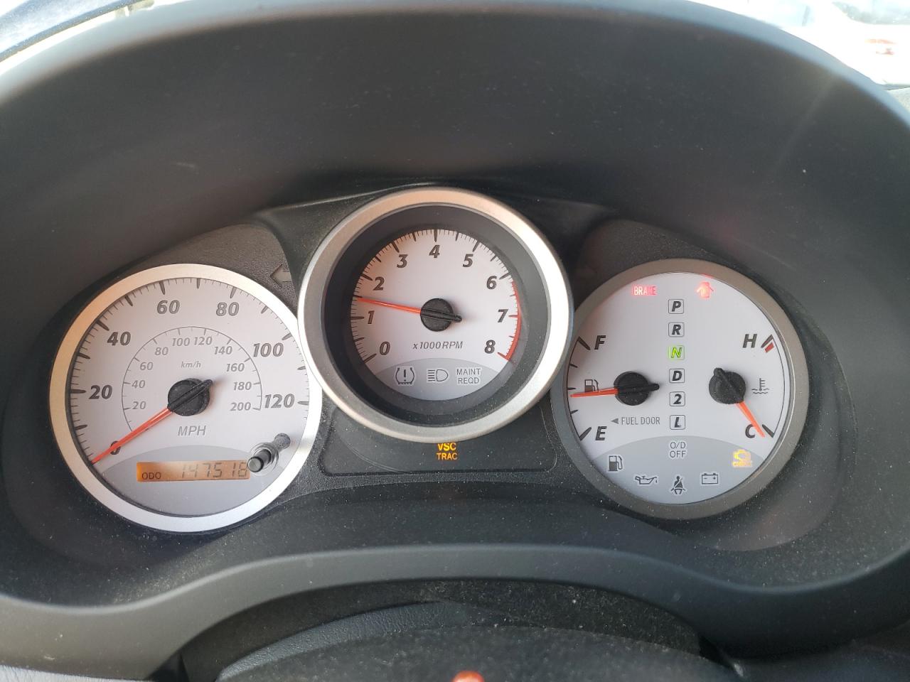 2005 Toyota RAV 4 VIN JTEHD20VX50050521 Copart auction photo, normal wear damage thumbnail 9