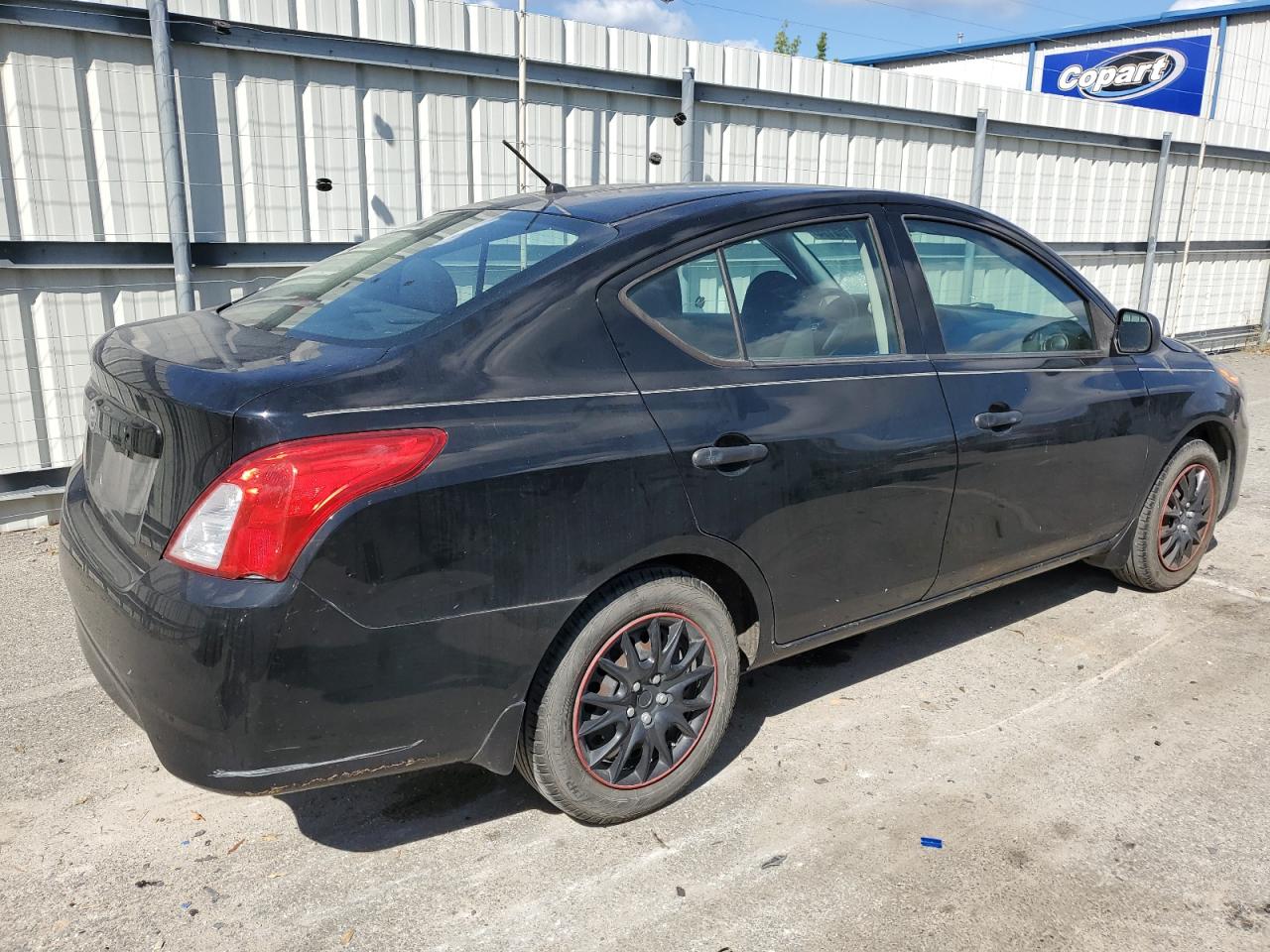 2015 Nissan Versa VIN 3N1CN7AP6FL912147 Copart auction photo, all over damage thumbnail 3