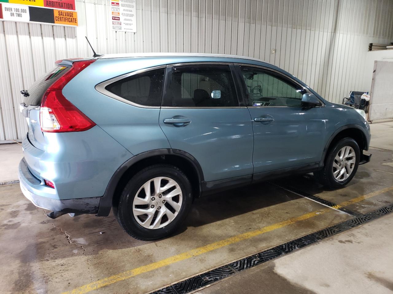 2015 Honda CR-V VIN 2HKRM4H76FH612655 Copart auction photo, front end damage thumbnail 3