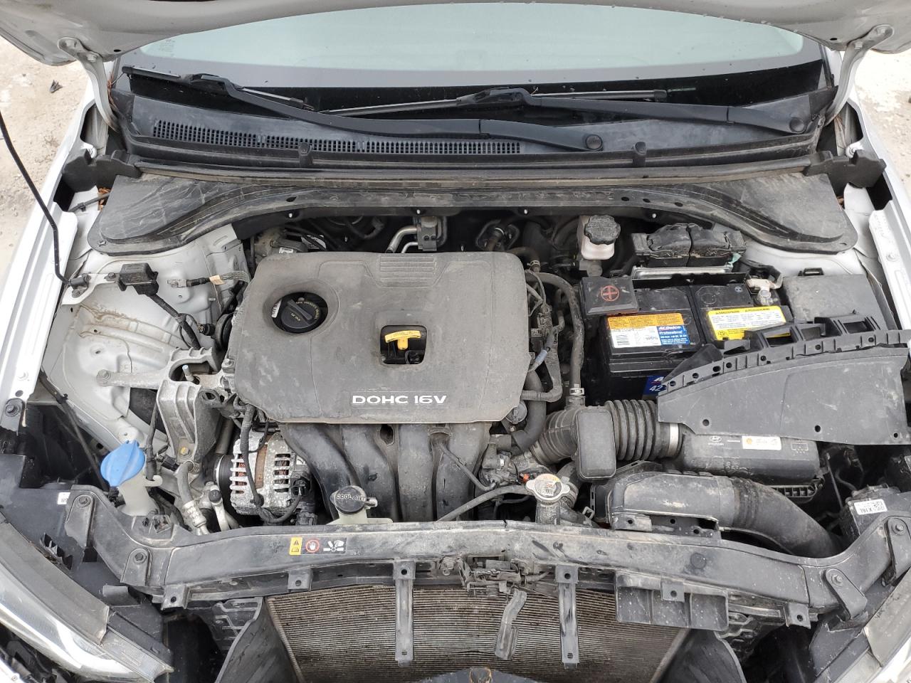 2018 Hyundai Elantra VIN KMHD84LF2JU505383 Copart auction photo, front end damage thumbnail 11