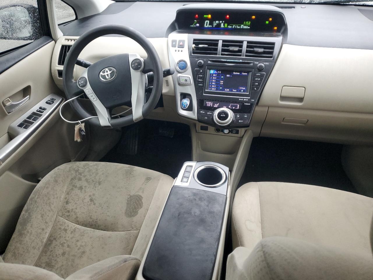 2013 Toyota Prius VIN JTDZN3EU7D3200657 Copart auction photo, front end damage thumbnail 8