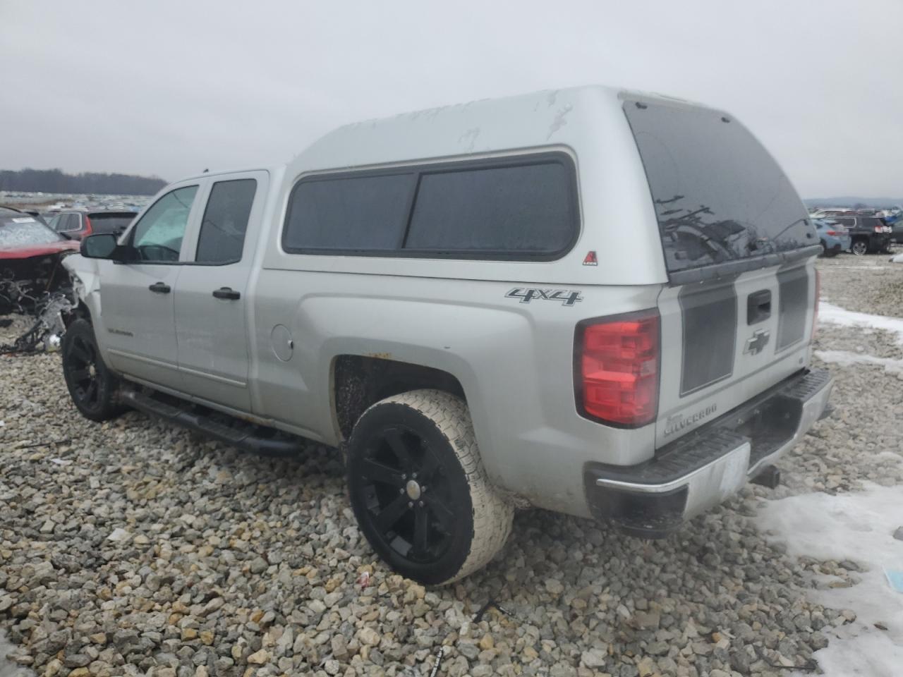2015 Chevrolet Silverado VIN 1GCVKREC0FZ444099 Copart auction photo, all over damage thumbnail 2
