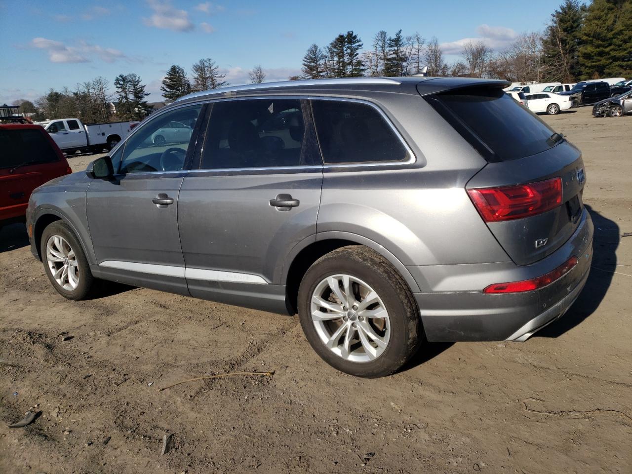 2017 Audi Q7 VIN WA1LAAF70HD031848 Copart auction photo, top/roof damage thumbnail 2