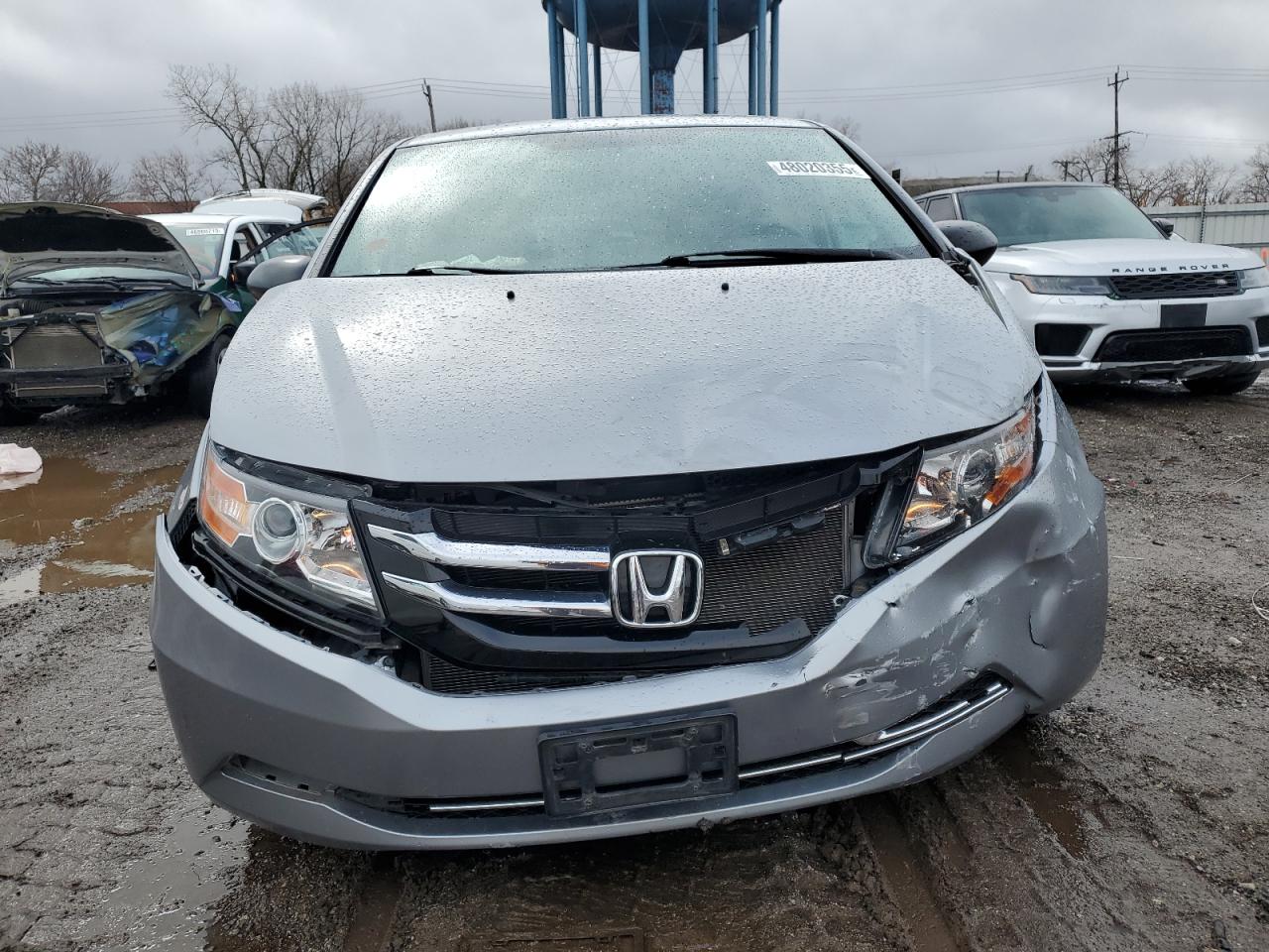 2016 Honda Odyssey VIN 5FNRL5H23GB084036 Copart auction photo, front end damage thumbnail 5