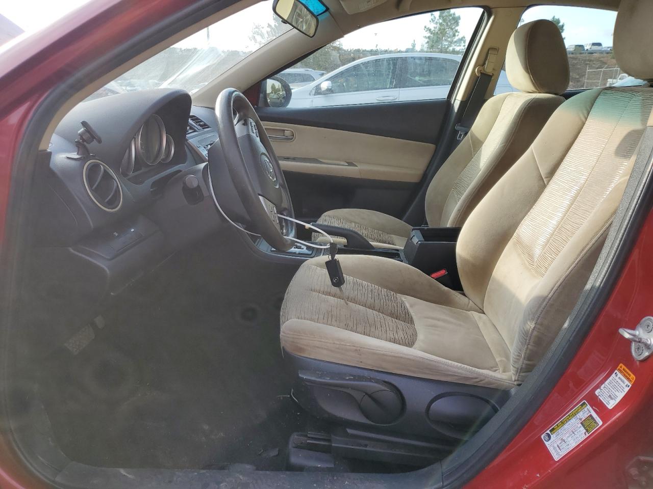 2010 Mazda 6 VIN 1YVHZ8BH1A5M13019 Copart auction photo, front end / rear end damage thumbnail 7