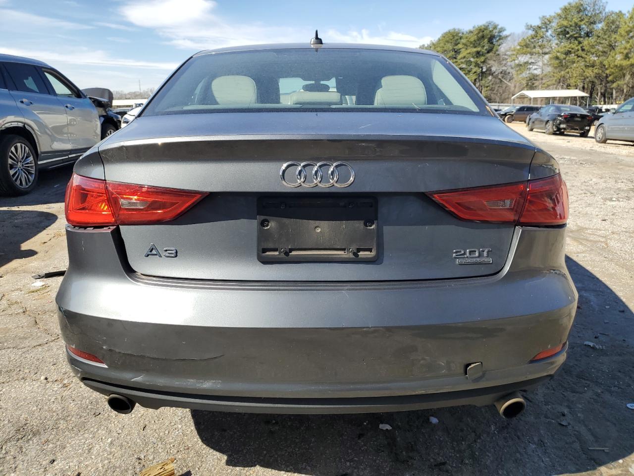 2015 Audi A3 VIN WAUBFGFF8F1078716 Copart auction photo, rear end / side damage thumbnail 6