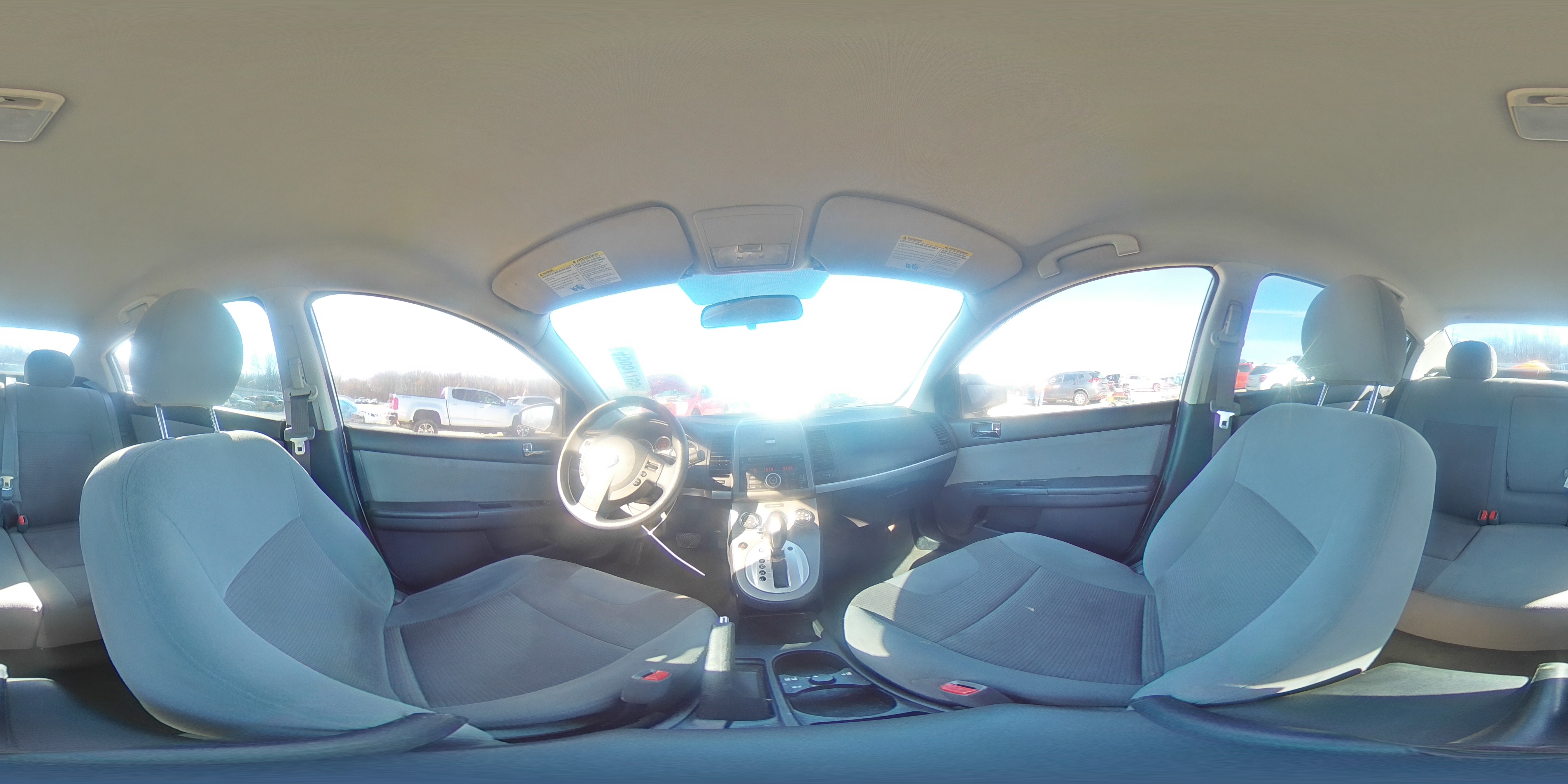 2010 Nissan Sentra VIN 3N1AB6AP7AL712039 Copart auction photo, rear end / front end damage thumbnail 12