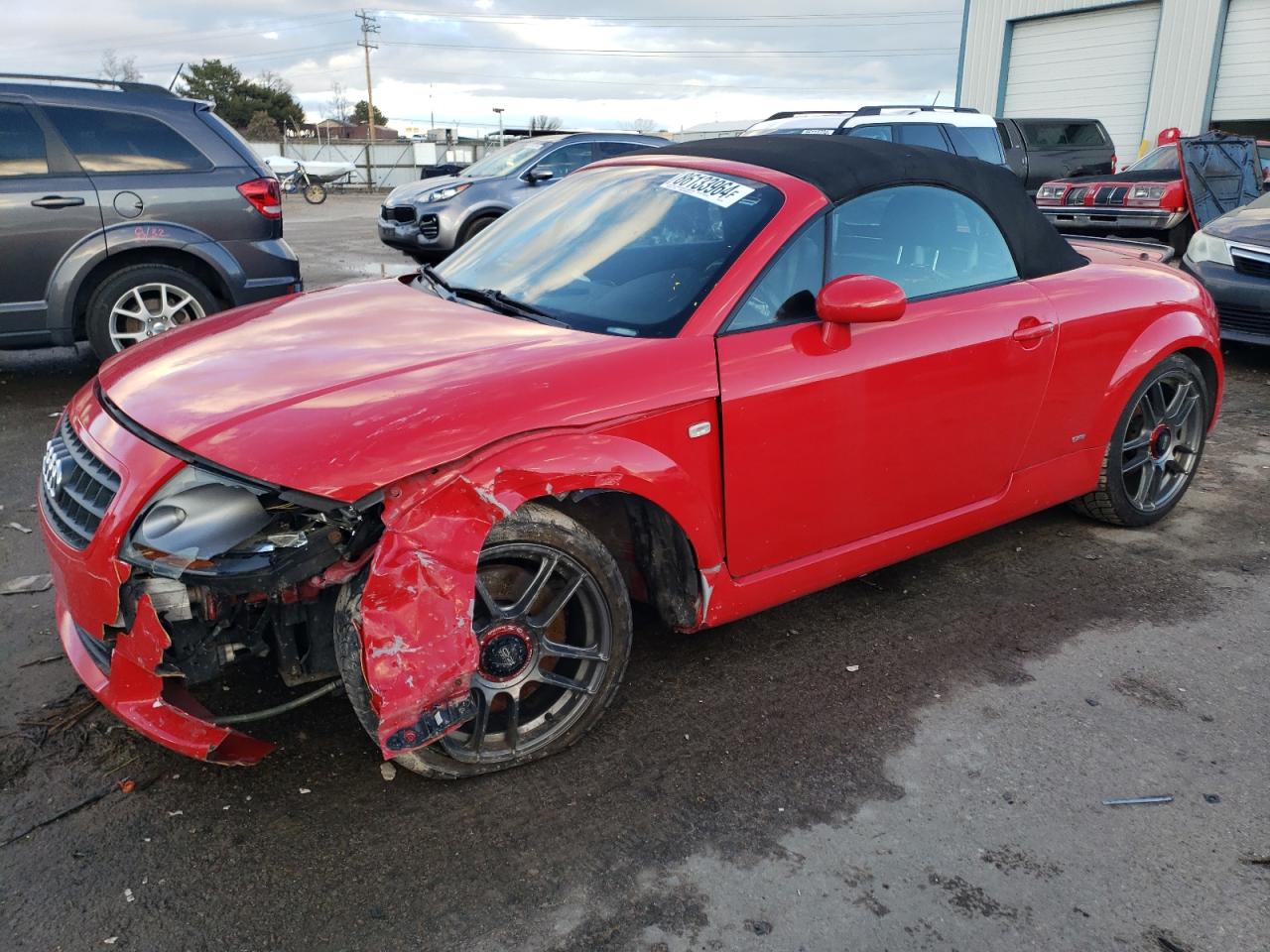 2004 Audi TT VIN TRUUF28N141010232