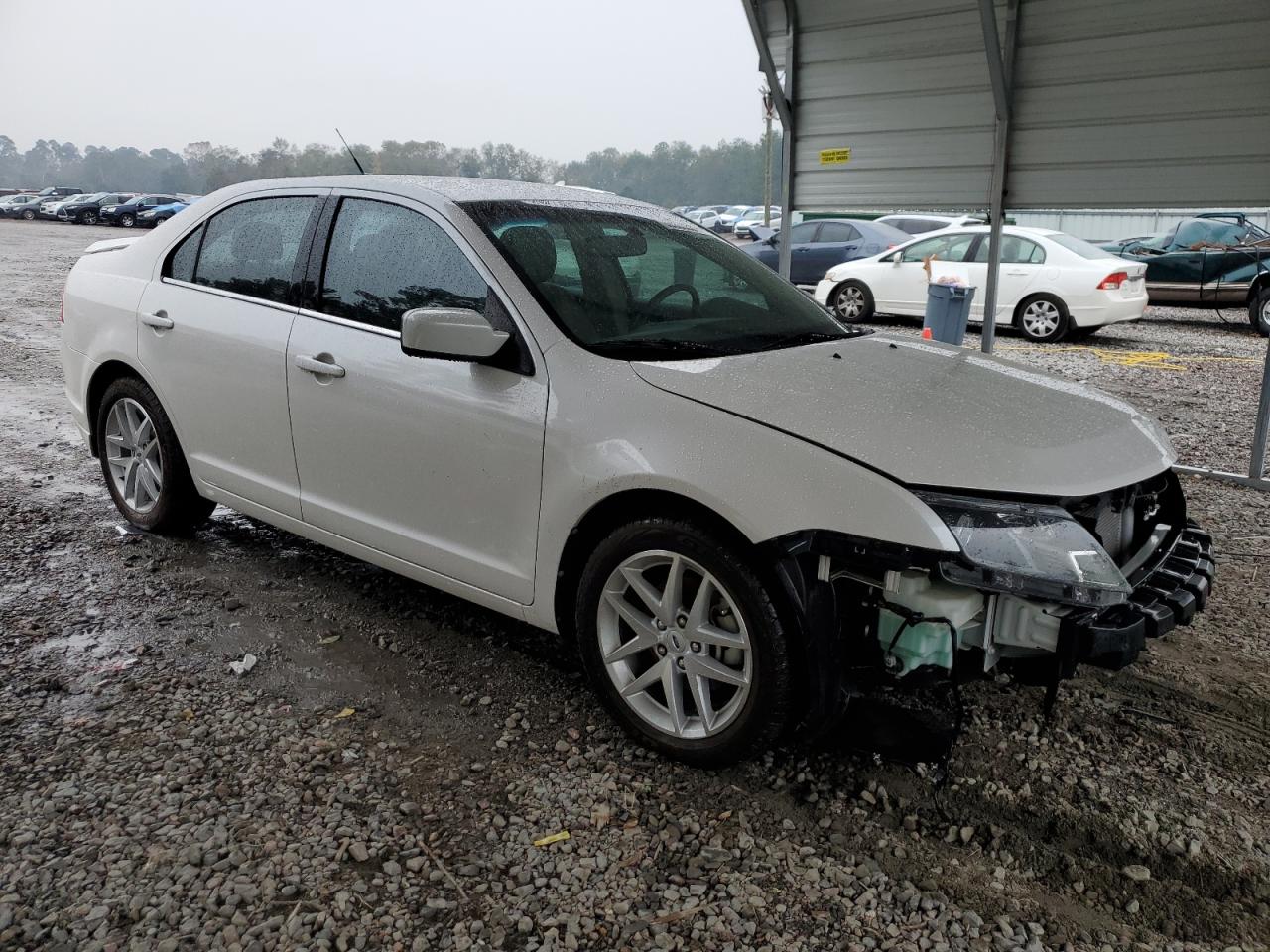 2012 Ford Fusion VIN 3FAHP0JA4CR390407 Copart auction photo, front end damage thumbnail 4