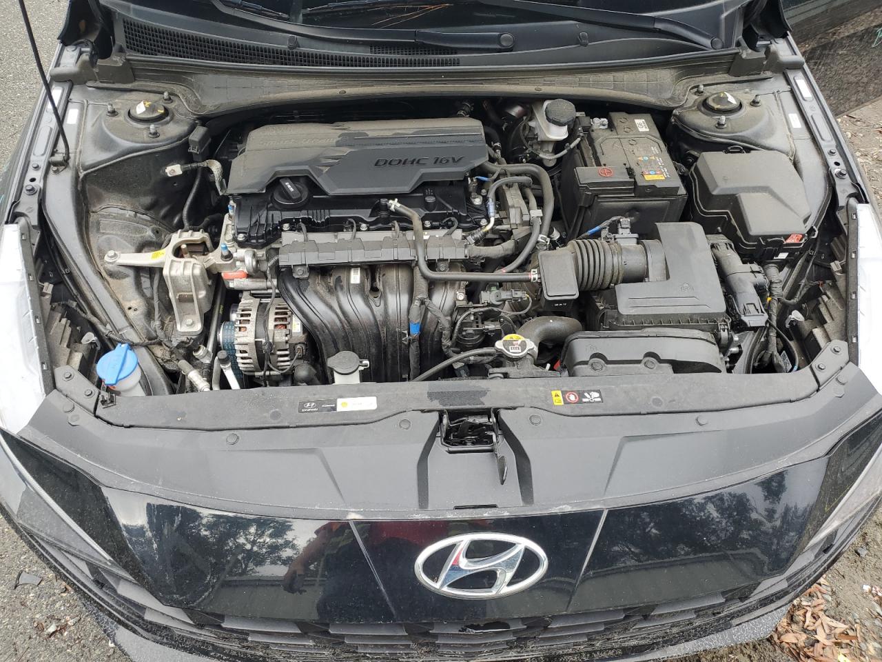 2023 Hyundai Elantra VIN KMHLS4AG4PU427500 Copart auction photo, rear end damage thumbnail 11
