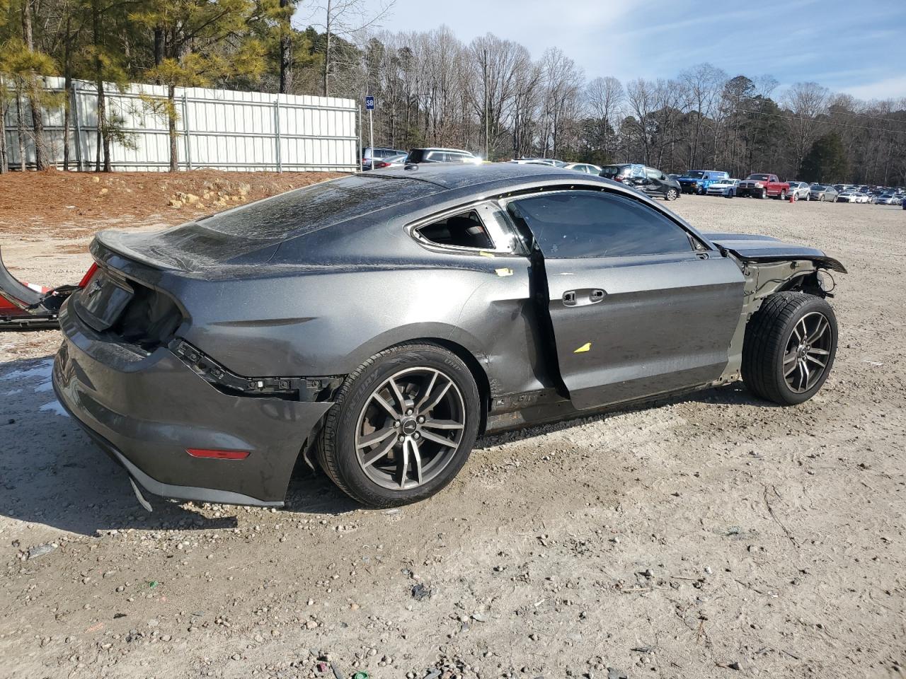 2015 Ford Mustang VIN 1FA6P8TH0F5306719 Copart auction photo, all over damage thumbnail 3