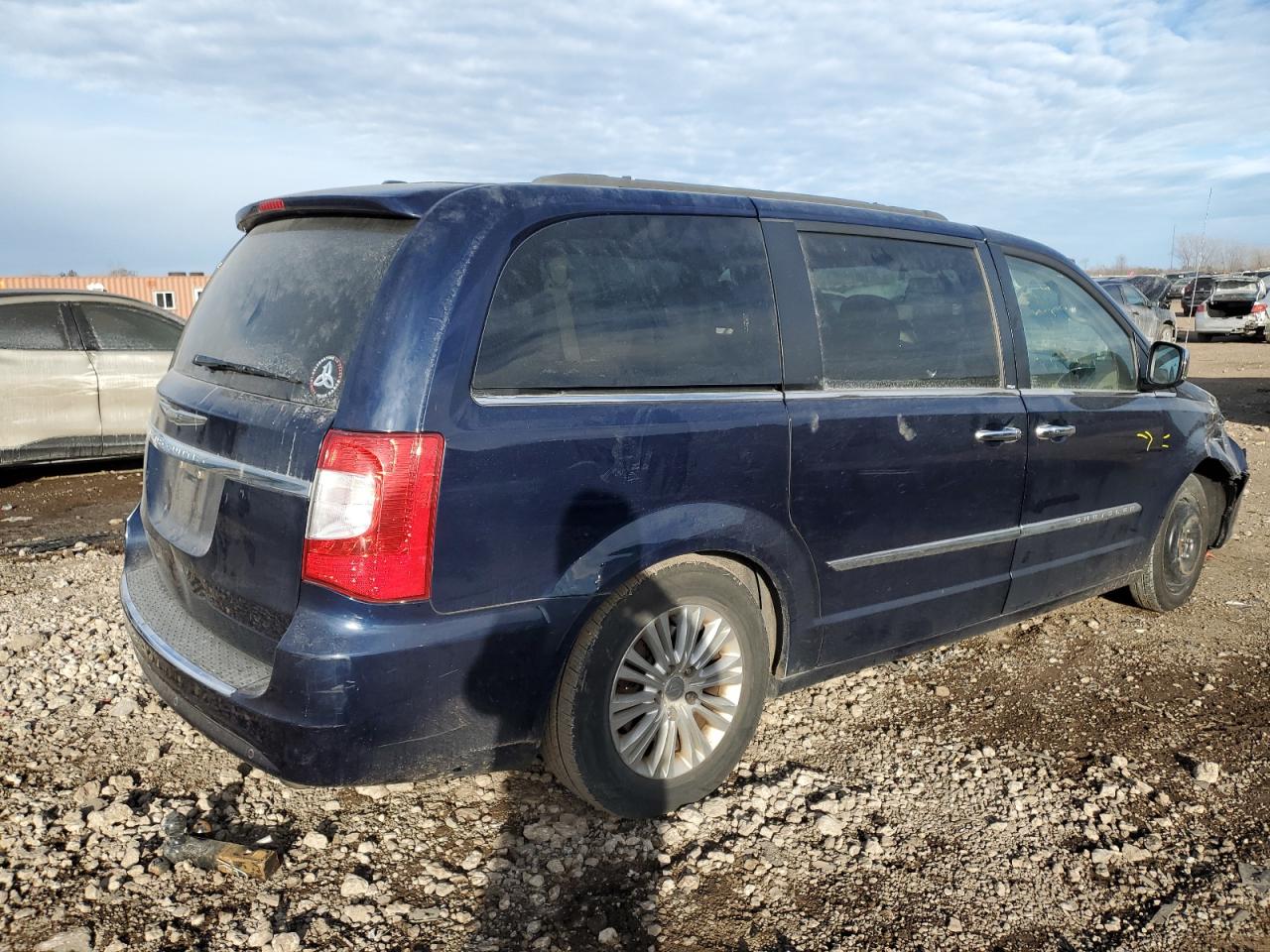 2012 Chrysler Town & Country VIN 2C4RC1CG2CR414002 Copart auction photo, front end / minor dent/scratches damage thumbnail 3
