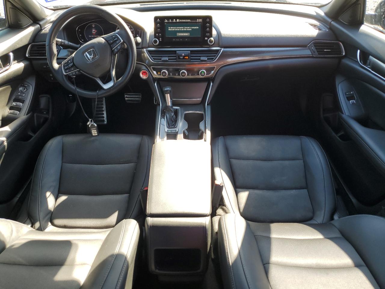 2019 Honda Accord VIN 1HGCV1F37KA074102 Copart auction photo, rear end damage thumbnail 8