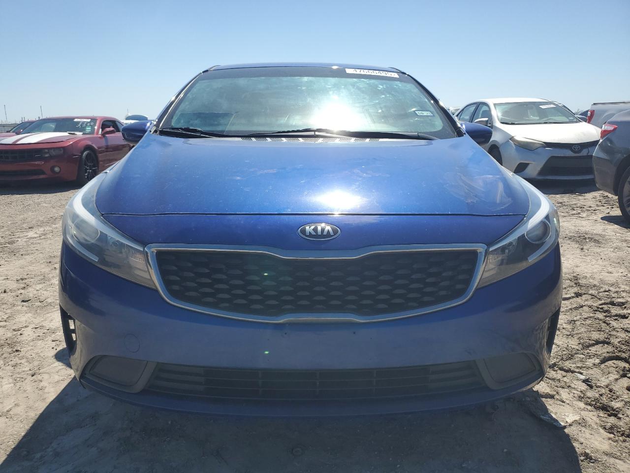 2017 KIA Forte VIN 3KPFK4A76HE029500 Copart auction photo, rear end damage thumbnail 5