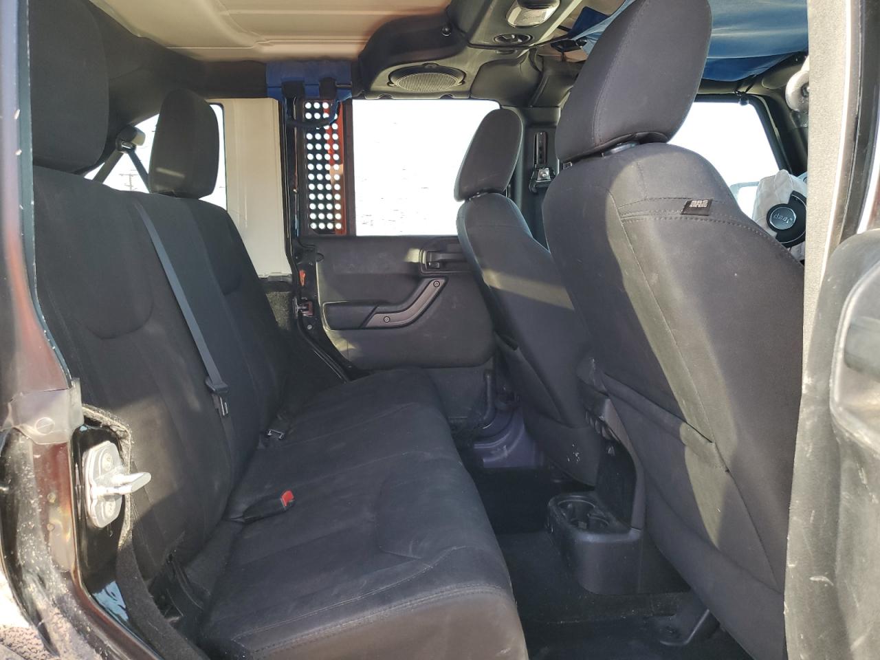 2014 Jeep Wrangler VIN 1C4HJWDG3EL115420 Copart auction photo, front end damage thumbnail 12