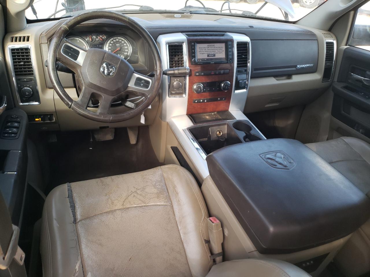 2010 Dodge RAM VIN 3D73Y4CL2AG170334 Copart auction photo, undercarriage damage thumbnail 8