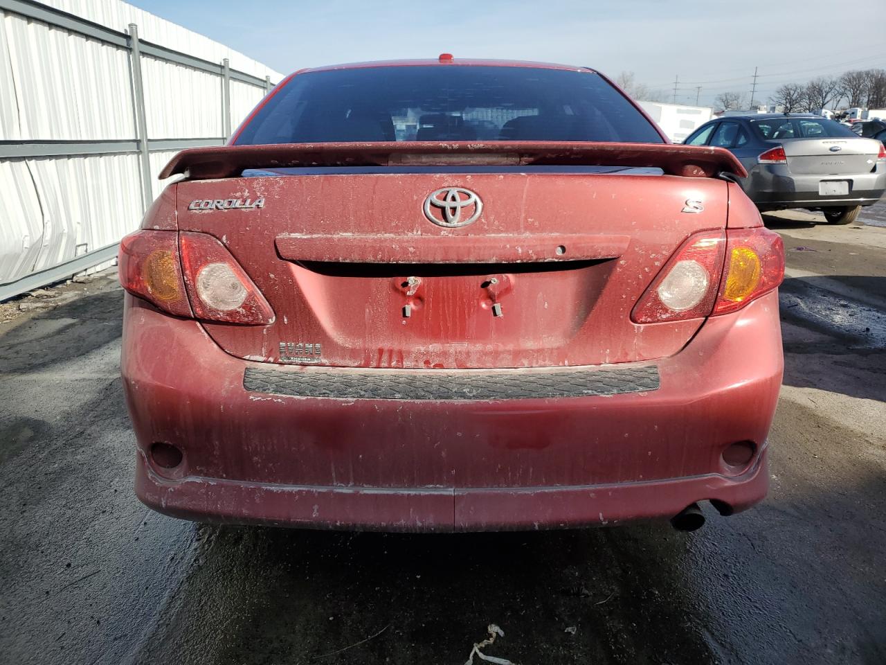 2010 Toyota Corolla VIN 1NXBU4EE1AZ266108 Copart auction photo, front end / side damage thumbnail 6