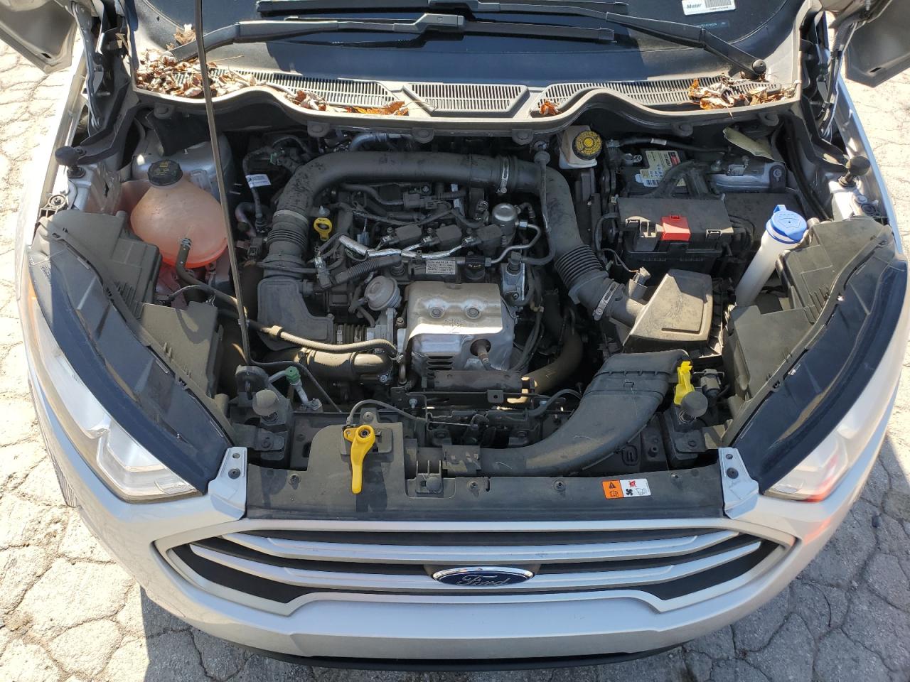 2018 Ford EcoSport VIN MAJ3P1TE1JC184330 Copart auction photo, side damage thumbnail 12