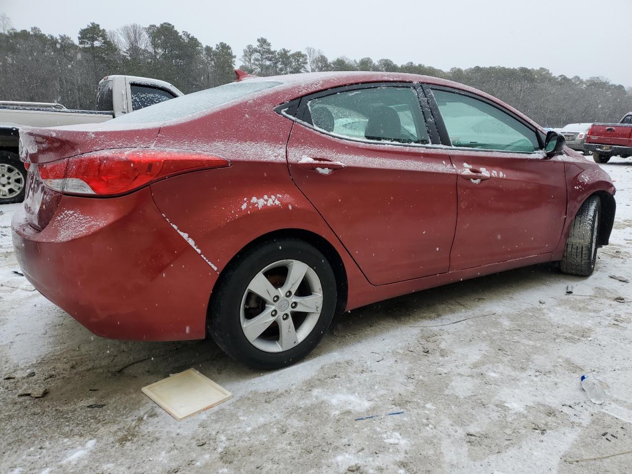 2013 Hyundai Elantra VIN 5NPDH4AE8DH452007 Copart auction photo, front end damage thumbnail 3