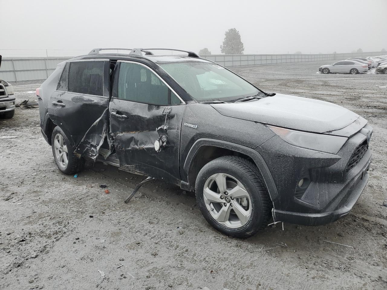2021 Toyota RAV 4 VIN 2T3B6RFV9MW026340 Copart auction photo, side damage thumbnail 4