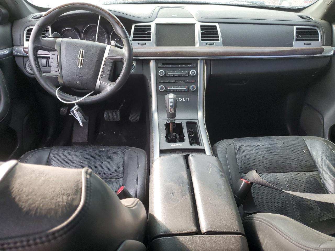 2010 Lincoln MKS VIN 1LNHL9DR0AG604935 Copart auction photo, vandalism damage thumbnail 8