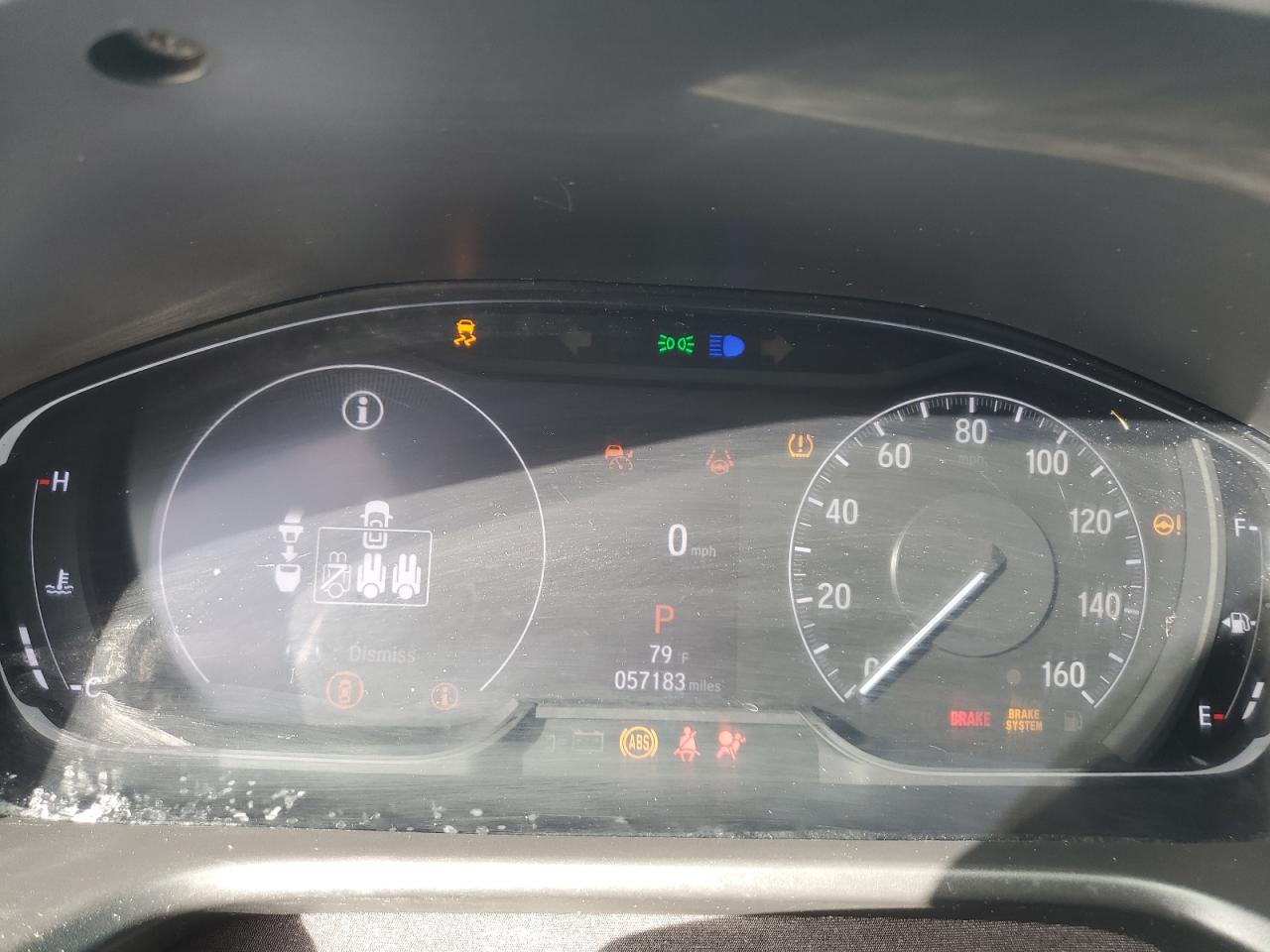 2021 Honda Accord VIN 1HGCV1F39MA074718 Copart auction photo, front end / side damage thumbnail 9
