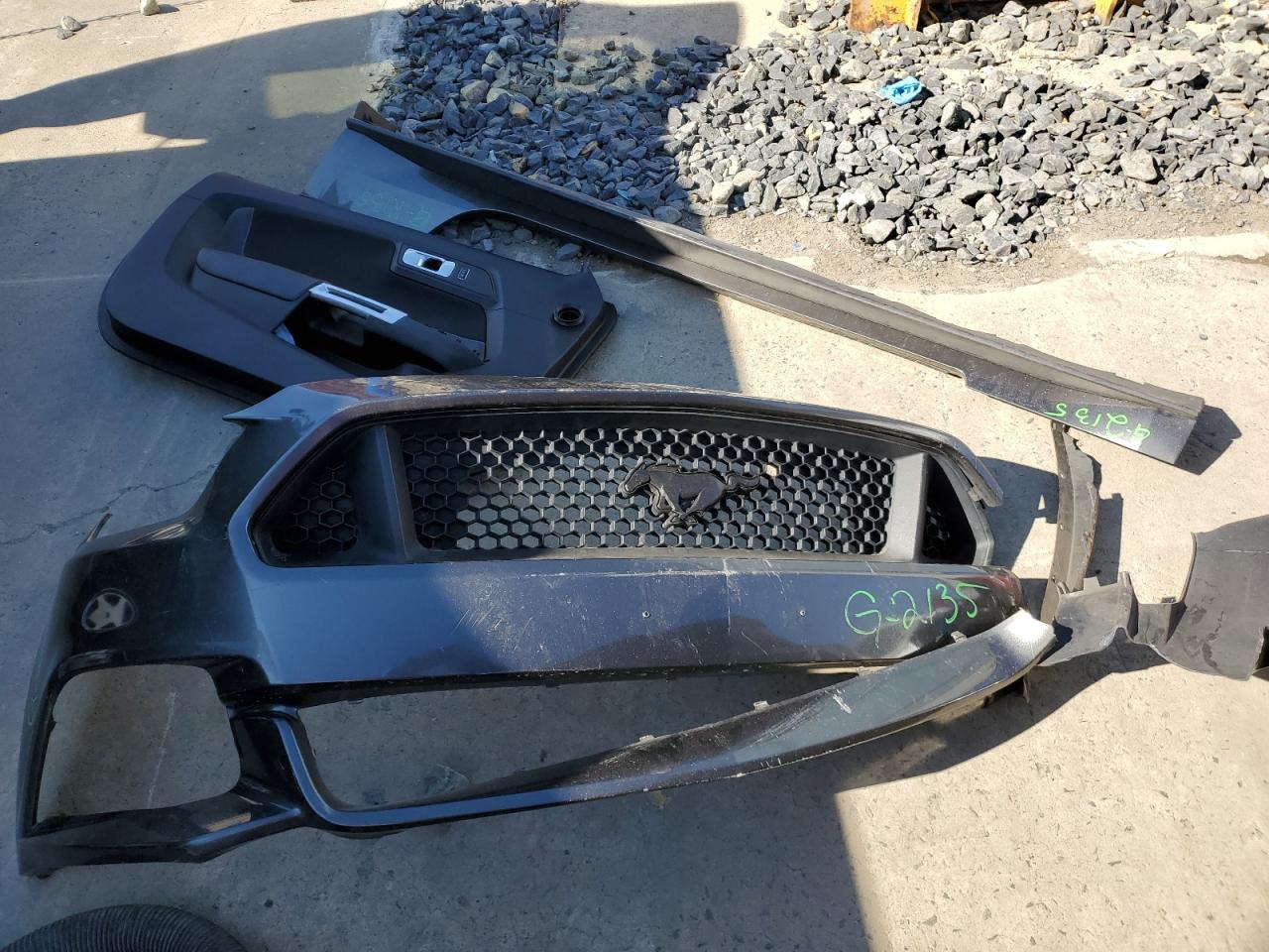 2015 Ford Mustang VIN 1FA6P8TH1F5341902 Copart auction photo, front end damage thumbnail 12