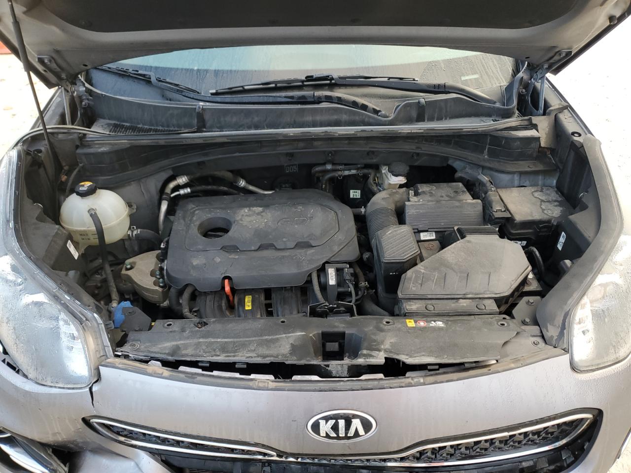 2017 KIA Sportage VIN KNDPMCAC3H7171356 Copart auction photo, front end damage thumbnail 12