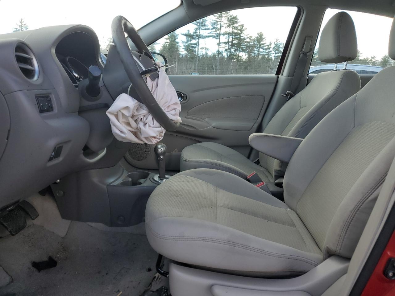 2014 Nissan Versa VIN 3N1CN7AP9EL828578 Copart auction photo, front end damage thumbnail 7