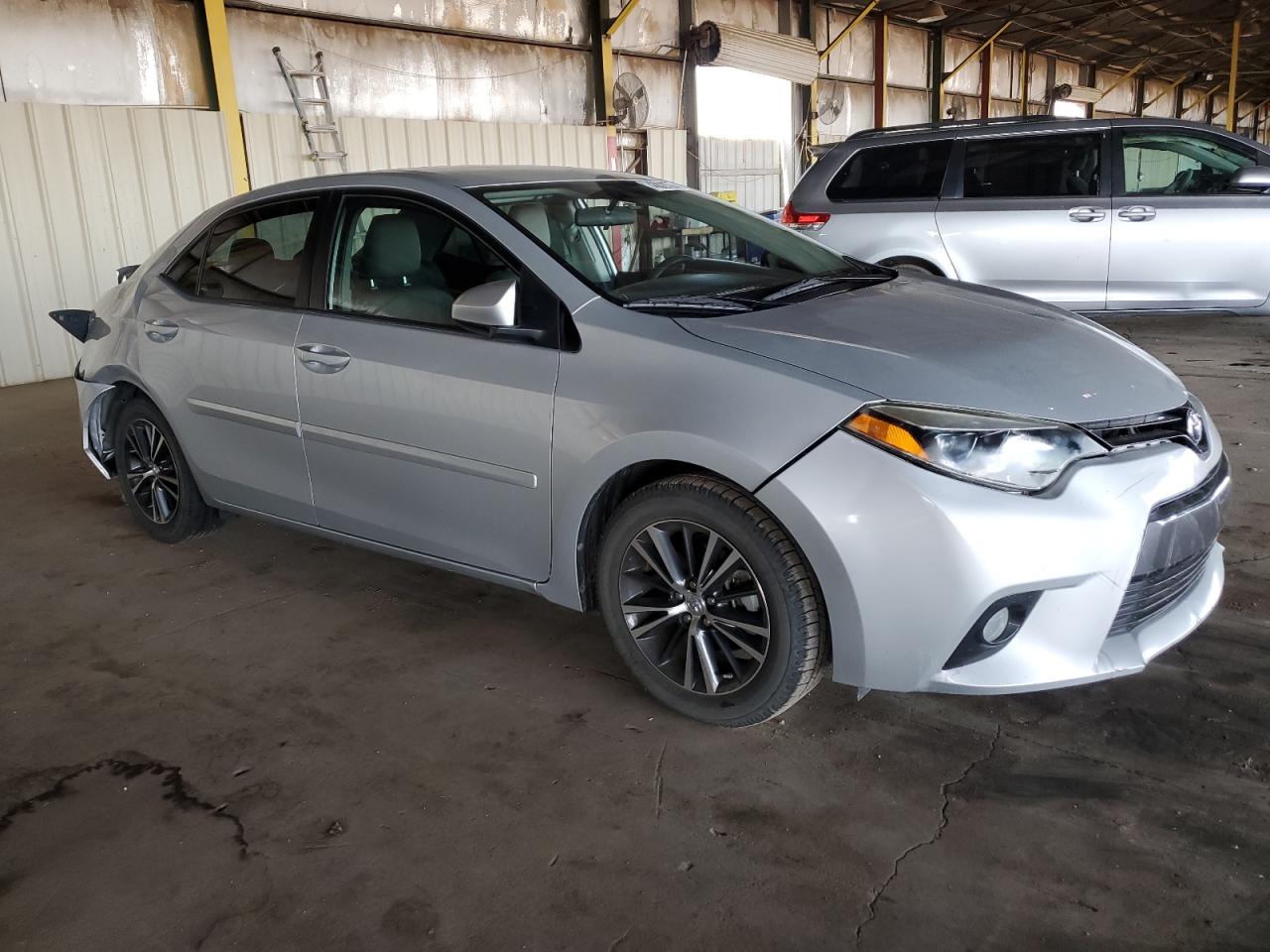 2016 Toyota Corolla VIN 2T1BURHEXGC728880 Copart auction photo, rear end / front end damage thumbnail 4