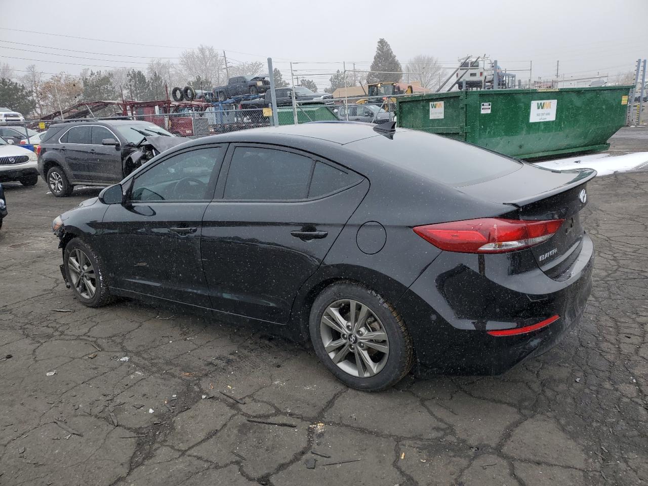 2018 Hyundai Elantra VIN 5NPD84LFXJH326619 Copart auction photo, front end damage thumbnail 2