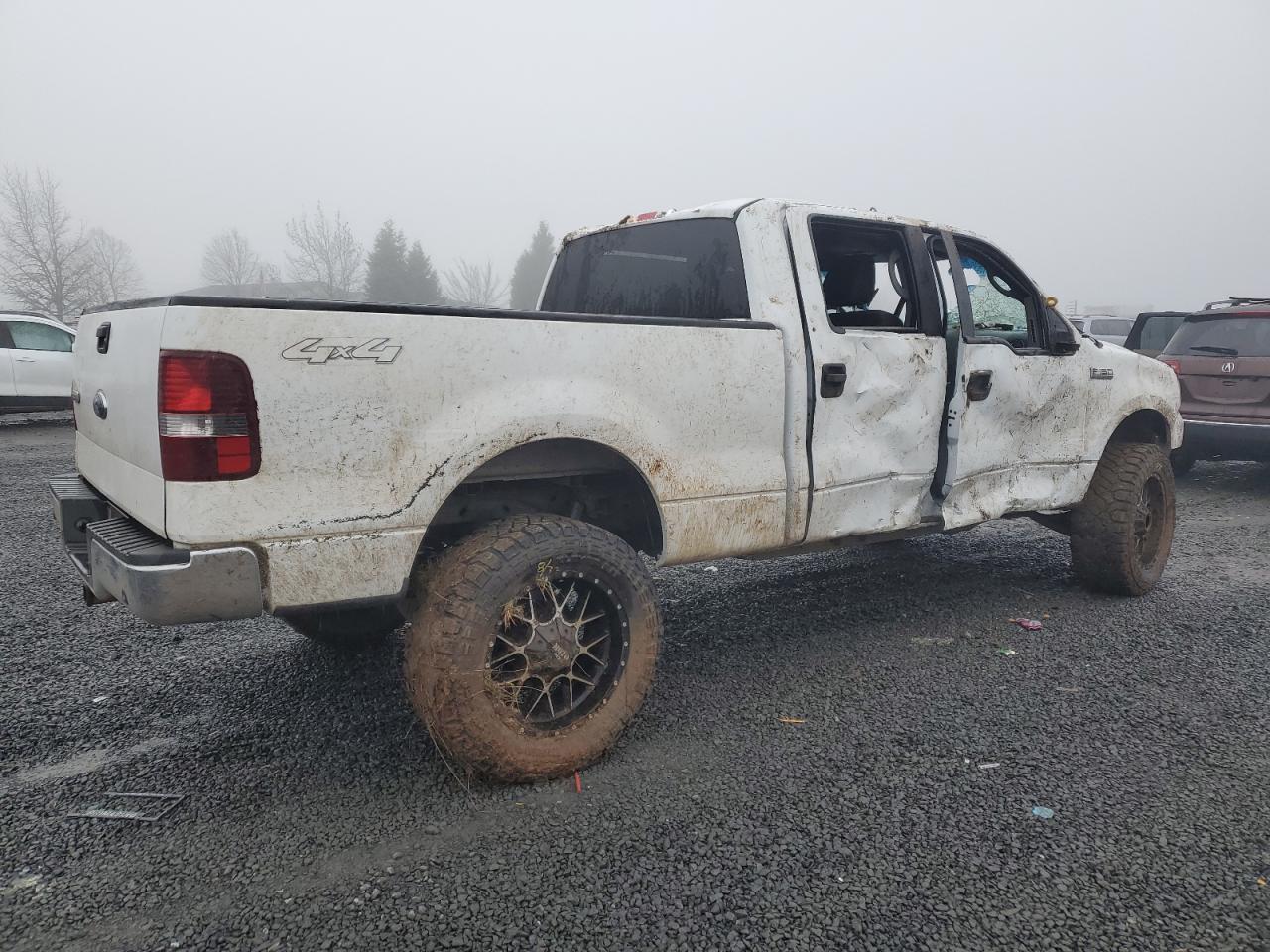 2007 Ford F-150 VIN 1FTPW14V47FA75509 Copart auction photo, rollover damage thumbnail 3
