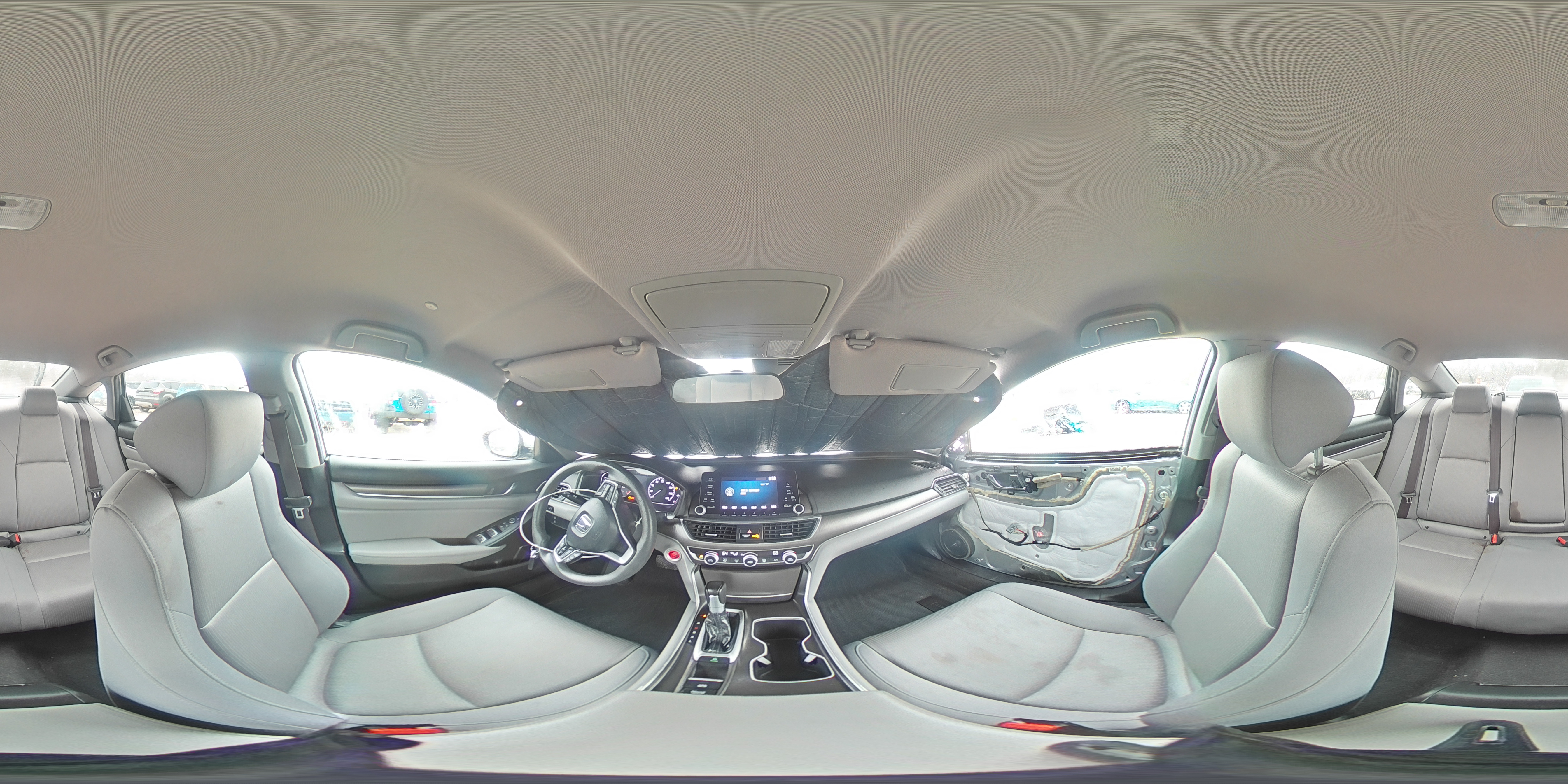 2020 Honda Accord VIN 1HGCV1F18LA103896 Copart auction photo, rear end / frame damage damage thumbnail 15